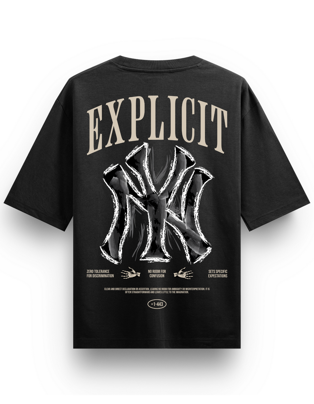 SCRFT® "EXPLICIT" OVERSIZED HEAVYWEIGHT TEE