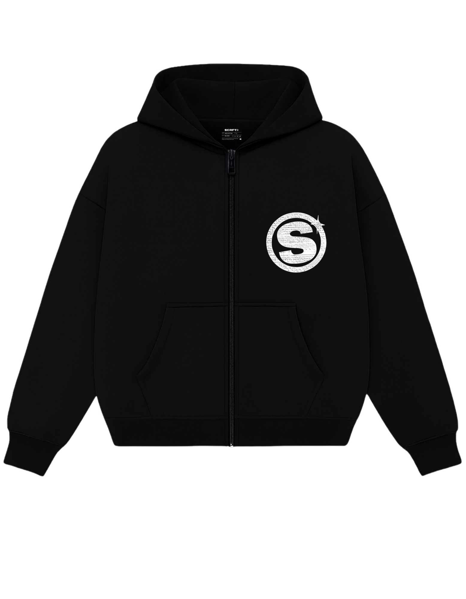 SCRFT® "LIFE AFTER WORK" HEAVYWEIGHT ZIP HOODIE