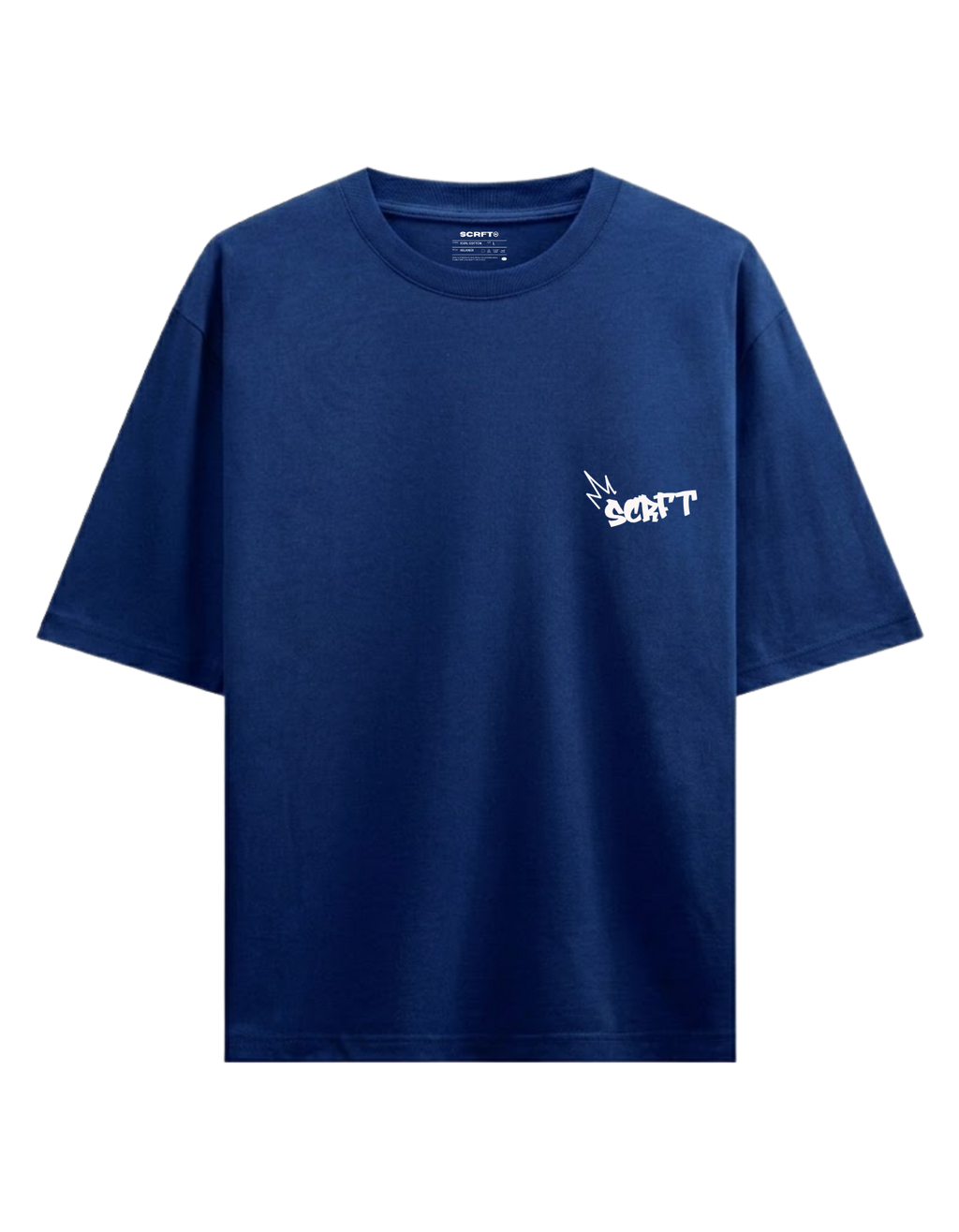SCRFT® "NEVER ALIGNED" OVERSIZED HEAVYWEIGHT GRAPHIC TEE