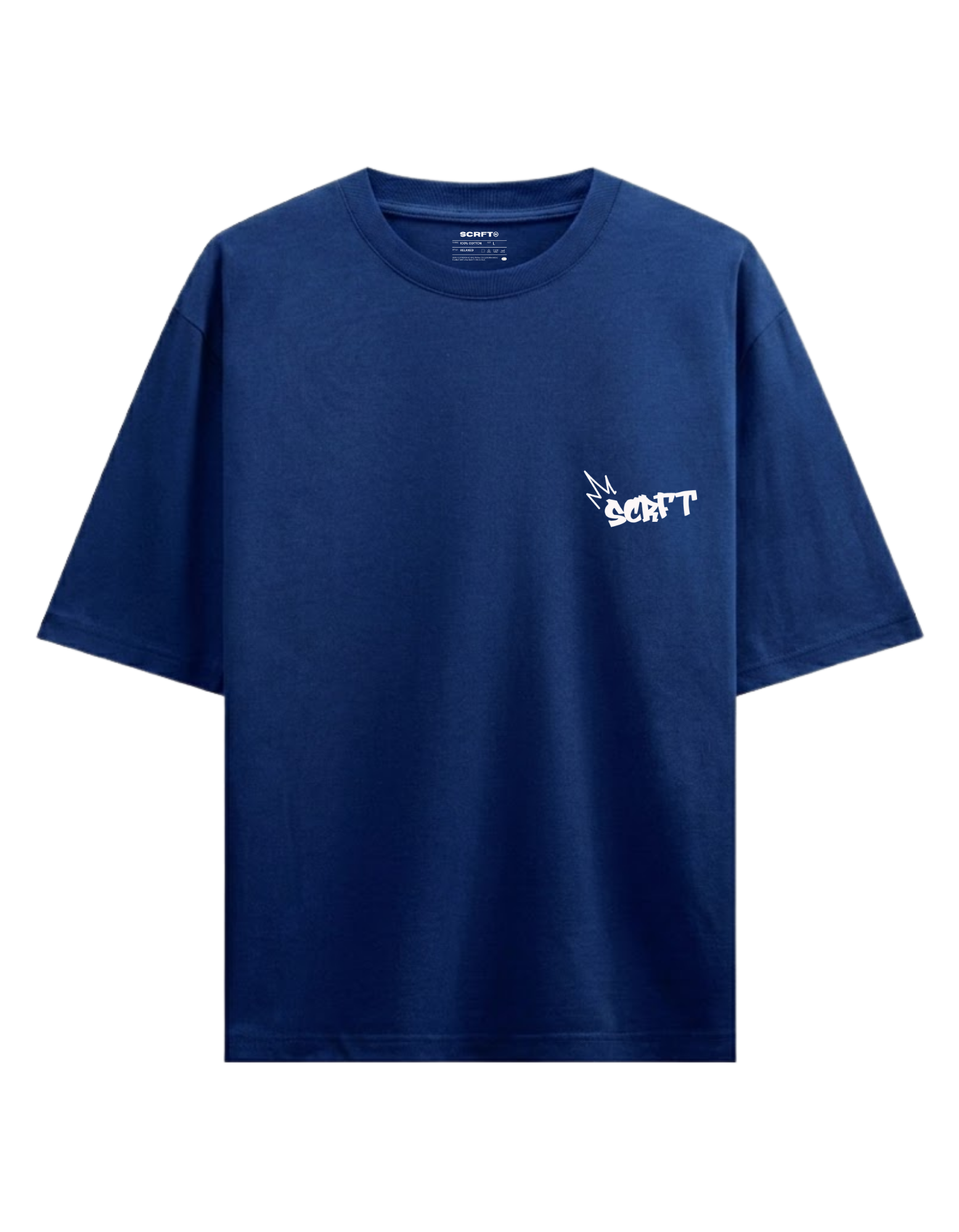 SCRFT® "NEVER ALIGNED" OVERSIZED HEAVYWEIGHT GRAPHIC TEE
